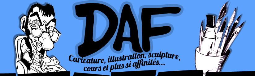 Daf, caricature et illustrations...